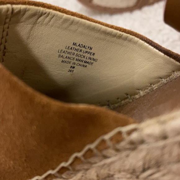 MARC FISHER Espadrille Platform Wedge - Picture 4 of 4